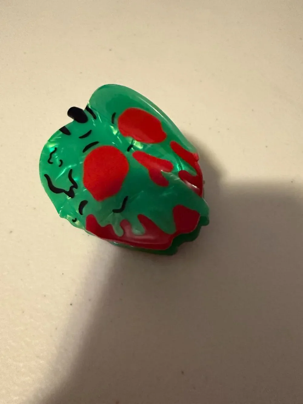 Disney Poisoned Apple Claw Clip Hair Accessory